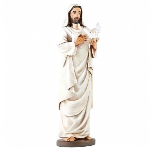 Avalon Gallery Catholic Saints Figurine - Toscana Collection Religious Statue, 8" H, Receive Holy Spirit - color: Receive Holy Spirit