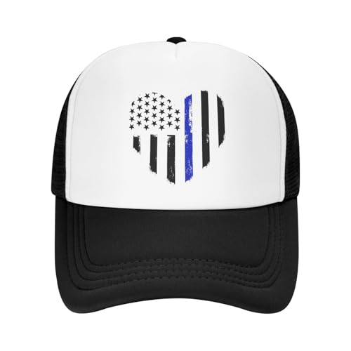 MOLAIGIN Trucker Hat, Adjustable Snapback Hat, Baseball Cap for Men Women, Breathable Mesh for Casual Wear - color: Black13
