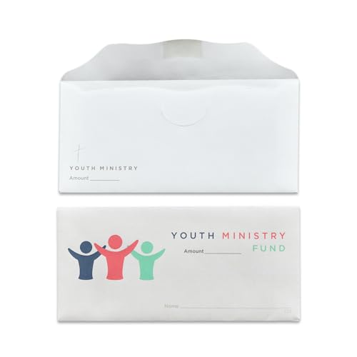 Youth Ministry Offering Envelopes for Church | 3" x 6 5/16" (100)