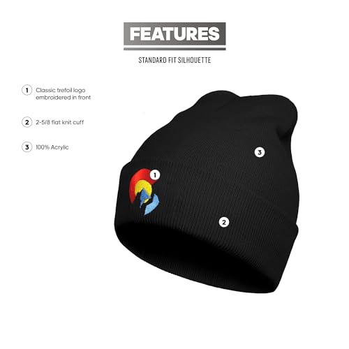 Embroidery Beanie for Men & Women, Multi-Season Stretch Skull Knit Hats, Winter Warm Beanie - color: Colorado