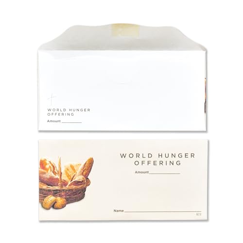World Hunger Offering Envelopes for Church (100)
