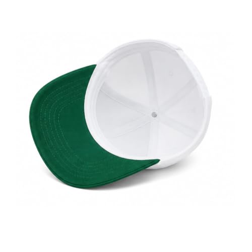 Two Tone Embroidered Lettering Baseball Cap - color: Jesus,green/White