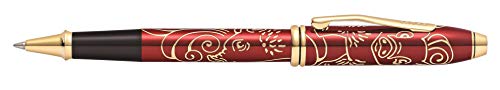 Cross 2019 Townsend Zodiac Year of the Pig Selectip Rollerball Pen with 23KT Gold-Plated Appointments - color: 2019 Year of the Pig - Red, style: Rollerball Pen