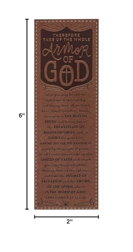 Salt & Light, Ephesians 6:13-17 Armor of God Bookmarks, 2 x 6 inches, 25 Bookmarks - style: Armor of God