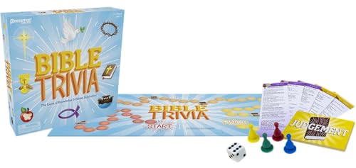 Bible Trivia by Pressman - The Game of Knowledge & Divine Inspiration, Multi Color