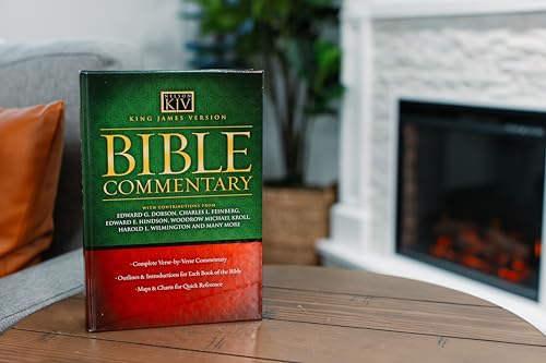 King James Version Bible Commentary: A Complete Verse-By-Verse Commentary With Outlines, Book Introductions, Maps, and Charts