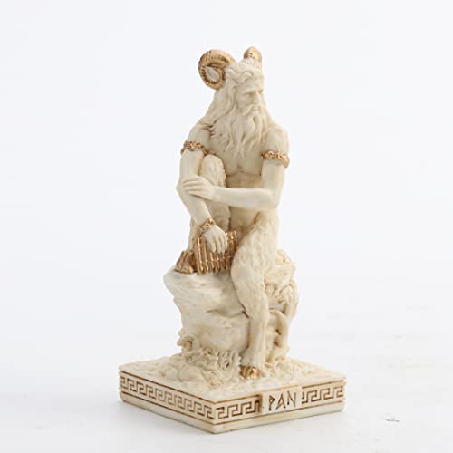 Veronese Design Pan Greek God of The Wild Resin Figurine - color: Multicolor, size: Pan