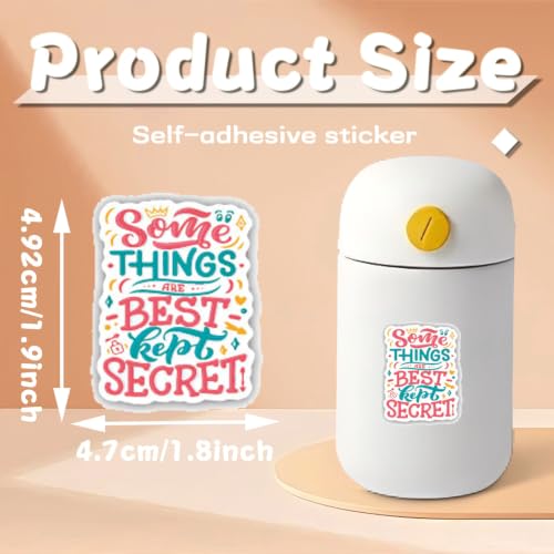 50PCS Motivational Encourage Stickers Water Bottles Stickers - color: Motivational50