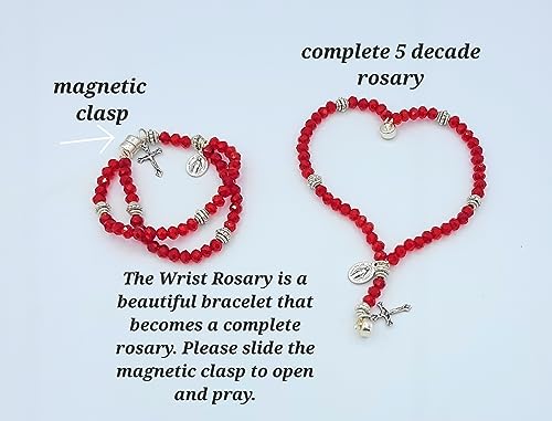Wrist Rosary Tiger Eye Natural Stone