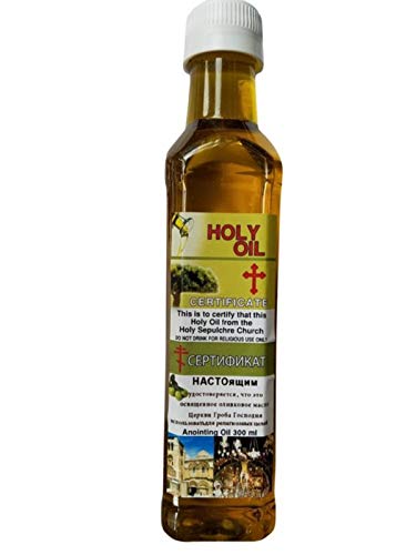 STRONG FAITH Blessed Holy Prayer Oil with Biblical Spices from Jerusalem (Oil 300ml)