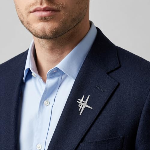 Yuanchu Gold Cross Star Lapel Brooch Pin for Women, Rhinestone Brooches Pins Brooch Cross Pin Dainty Jewelry Gifts Accessories for Clothes Sweater Scarves - color: Sliver