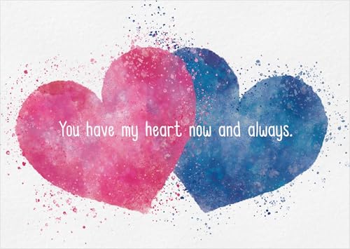 NIV You Have My Heart Anniversary Card, 1 Count - color: You Have My Heart