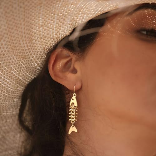 Gold Silver Hoop Earrings for Women - color: gold E