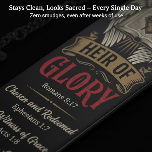 Bible Bookmarks Book Markers - Christian Metal Bookmark Inspirational Lion Bible Verse Book Mark with Cross Pendant for Reading Women Men Teacher Book Lovers Gifts - color: Black