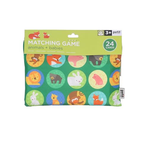 Matching Game Animals + Babies v2 - color: Versailles