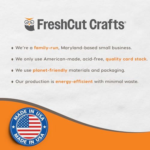 FreshCut Crafts Easter Diorama 3D Bible Craft Kit, 10 Pack