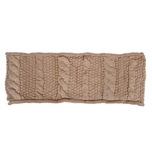 TrendsBlue Premium Winter Thick Infinity Twist Cable Knit Scarf - Diff Colors Avail. - color: Beige