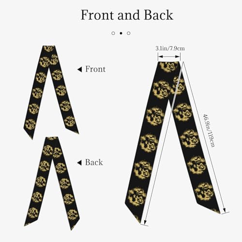 Christian Jesus Cross Scarf For Women, Multi‑purpose Ribbon, Neck Hair Handbag Accessory Versatile Bandana - color: Christian Jesus Cross 9