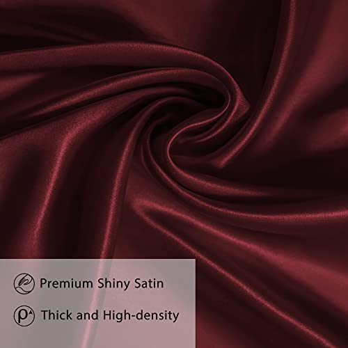 Piecatle Choir Stole with Cross Embroidery for Church, Ideal for Costume,60" - color: Maroon