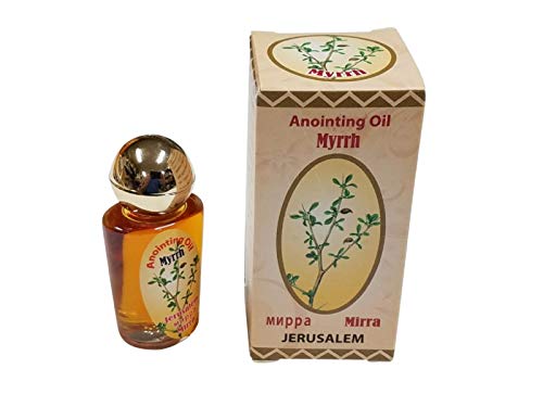 Bethlehem Gifts TM Holy Land Blessed Anointing Oil Biblical Fragrance Jerusalem (Myrrh) - color: Myrrh