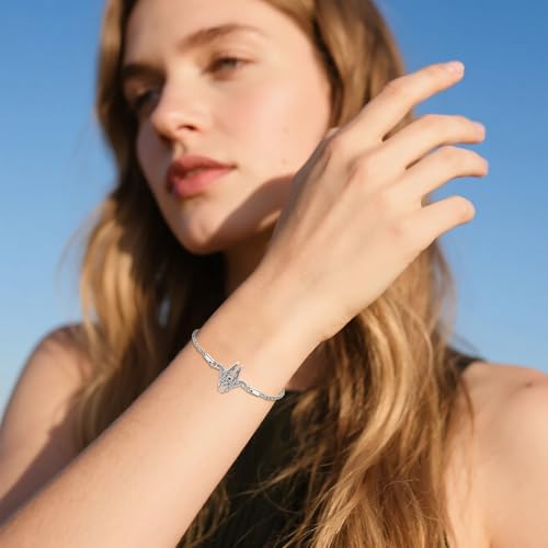 Seraphim Jewelry Set 925 Sterling Silver Guardian Angel Seraph Pendant Angel Wings Jewelry Christian Gifts for Women Men - color: Seraphim bracelet