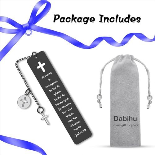 Christian Bookmark Inspirational Gifts Religious Gifts for Book Lover Reading Lovers Bookworm Bible Verse Gifts Scripture Gifts for Baptism Faith Encouragement Graduation Gifts First Communion Gifts