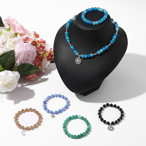 Crystal Beads for Jewelry Making Kit Bracelet Making Kit - color: moonlight