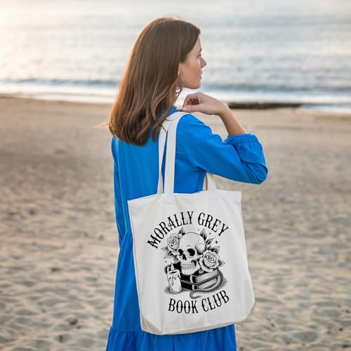 Book Lovers Gifts Canvas Tote Bag Tote Bag for Women Reusable Shoulder Bags for Grocery Beach Work - color: Gold