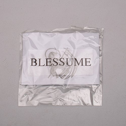 BLESSUME Church Mass Altar Cloth Purificator Cloth Cross Embroidery (White) - color: White