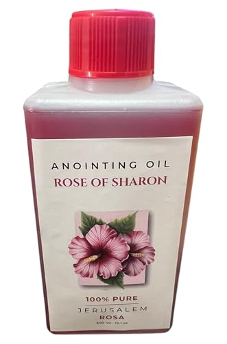 Set of 6 Anointing Oils from Jerusalem Nard, Myrrh, Amber, Rose of Sharon, Jasmine and Lavander 280ml Each