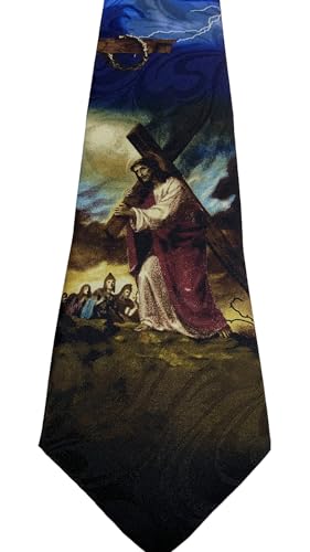 Steven Harris Christian Religious Jesus Novelty Neckties - color: Design # 14