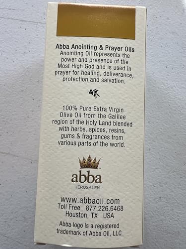 Abba Christian Products Frankincense & Myrrh Anointing Oil (4 oz) 1 pk, FMN4, 4 Ounce