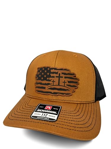 Christian Jesus Cross Hat for Men and Women – God Religious Faith Baseball Cap Trucker Snapback Hat - color: Hartt