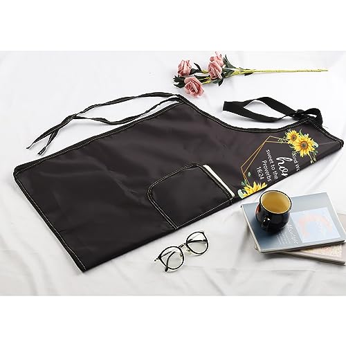 MBMSO Christian Aprons Proverbs 16:24 Religious Gifts Bible Verse Apron with Pockets Kind Words Are Like Honey Biblical apron