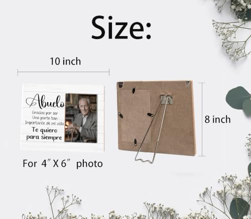 Spanish Abuelo Picture Frame for Grandpa - color: abuelo