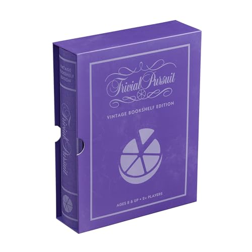 WS Game Company Trivial Pursuit Vintage Bookshelf Edition Trivia Board Game