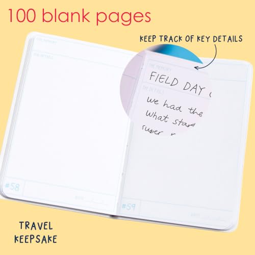 Callie Danielle Memory & Adventure Journal, 100 Pages, Mini Pocket Notebook - color: Blue