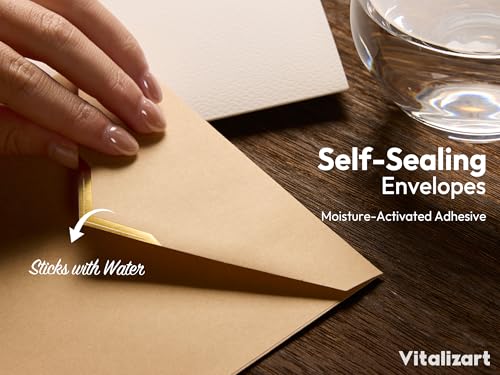 Vitalizart Embossed Thank You Cards with Envelopes 16 Pack 4.3" x 5.5" - color: White Set, size: 16 pcs