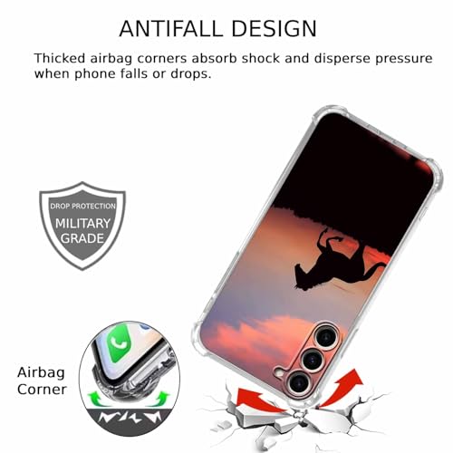 Case for Samsung Galaxy S23 with Horse Design,Aesthetic Cute Wild World Pattern for Girls Boys,Soft TPU Phone Cover Bumper(S23,Horse) - color: Horse, size: Samsung Galaxy S23