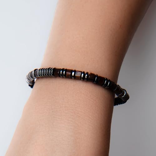 ARK & BAY Christian Morse Code Bracelet | Handmade Adjustable Custom Bible Verse Bracelets For Women & Men | Religious Faith Scripture | Catholic Beaded Jewelry Gift For Encouragement, Inspirational Hidden Message - style: Ecclesiastes 3:6