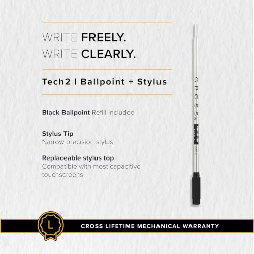 Cross Tech2 Satin Metallic Macchiato Ballpoint Pen, Medium Point, Black Ink - color: Macchiato