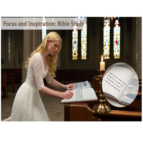Bible Study Guide for Women - 66 Pages Journal with Summaries & Guides