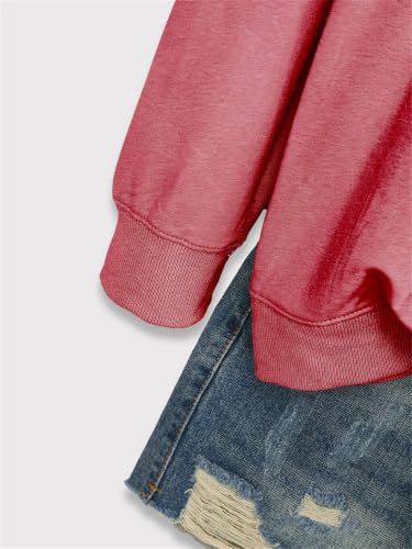 This Mama Prays Sweatshirt Women Christian Mom Shirt Faith-Based Graphic Tee Inspirational Prayer Pullover Top - color: Red, size: X-Large
