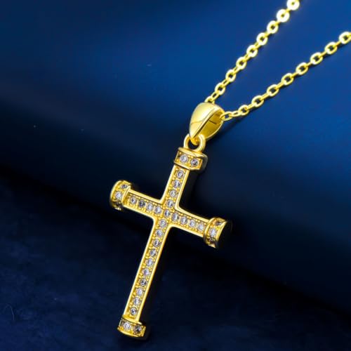 KQ&TTENG 14k Gold Plated Four Leaf Clover Necklace Irish Jewelry Wedding Anniversary Birthday Gifts for Women Wife Mom Girlfriend - color: A01