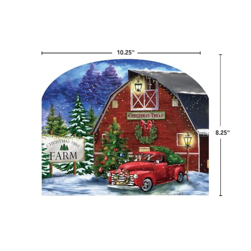 Briarwood Lane Art Sign 8.25x10.25 Christmas Tree Farm - color: Christmas Tree