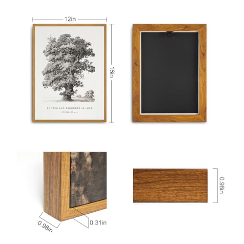 Roslynity Framed Canvas Wall Art Vintage Print Christian Paintings Bible Verse Ephesians 3:17 Rooted and Grounded Modern Scripture Tree Sketch Retro for Home Living Room Wall Decor (12"x16") - color: Christian Bible Verse, size: 16"L x 12"W