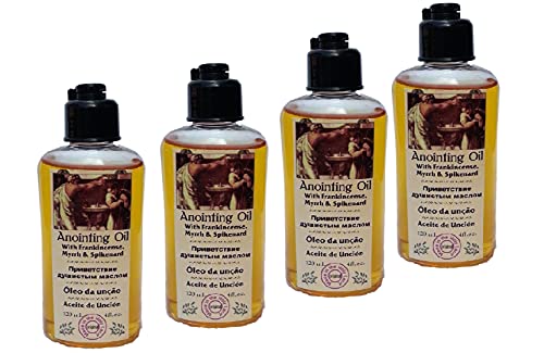 Anointing Oil with Frankincense, Myrrh and Spikenard 120ml by Jerusalem Anointing Oil