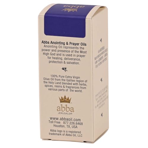 Dicksons Abba Jerusalem Anointing Prayer Oil, Scented Biblical Oil for Prayer, Worship, Home Devotion and Blessing .25 Ounce Divine Mercy Grace and Forgiveness