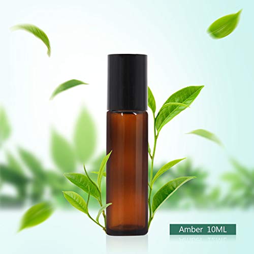 Mavogel 24 Pack 10ml Roller Bottles for Essential Oils