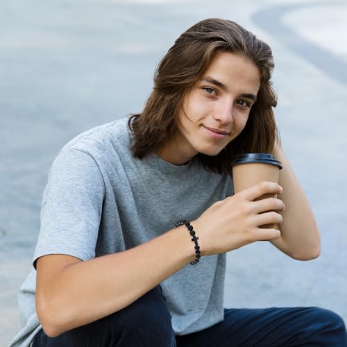 Tarsus Faith Reminder - Cross Bracelet Christian Gifts for Teen Boys Men - style: John 1:9
